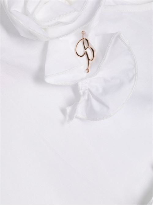 Top bambina bianco Miss Blumarine | IA4079T882210602